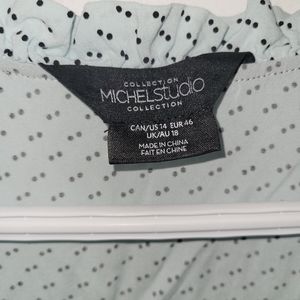Michel Studio tank blouse size 14